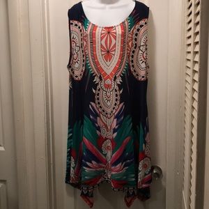 Ice Silk Dress 3XL